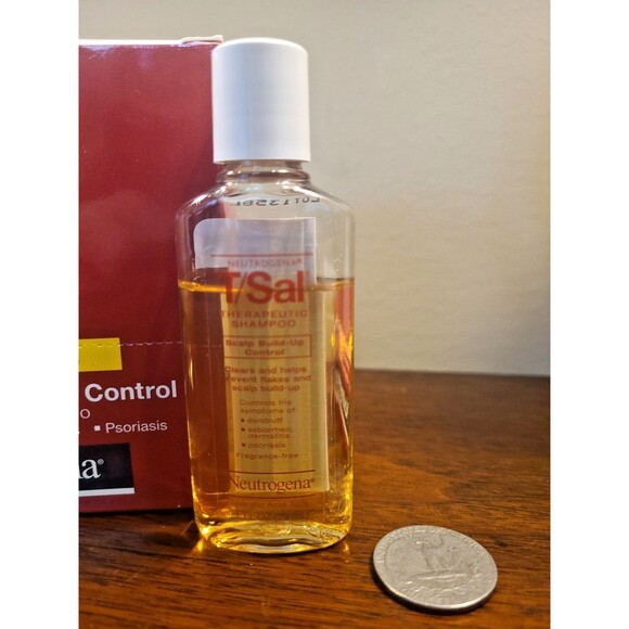 Neutrogena T/Sal Therapeutic MAXIMUM Strength Shampoo 4.50 oz + 12 1 oz LOW FILL - Picture 3 of 8